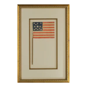 Rare 12 Star Antique American Flag Civil War Flag 1860