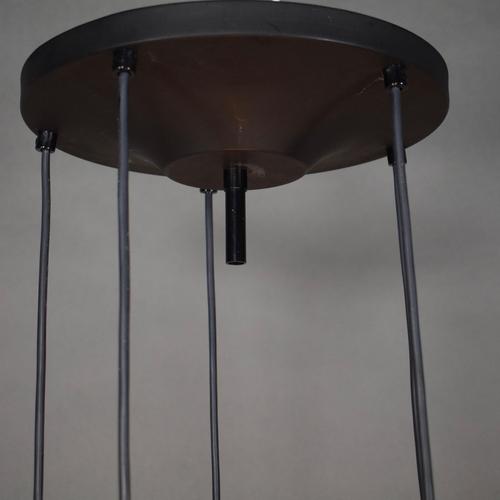 1970s Dutch Five-Globe Pendant Lamp, 1970s For Sale - Image 5 of 16
