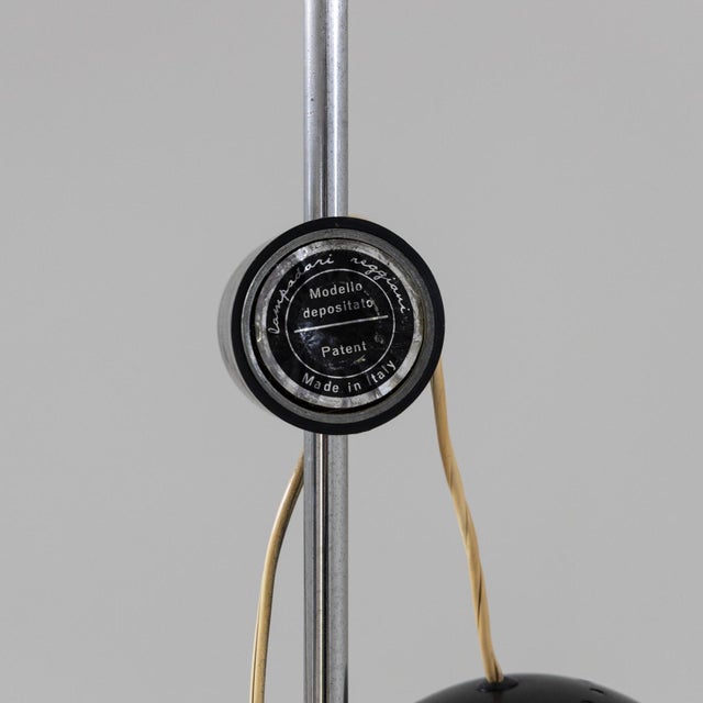Reggiani Italian Floor Lamp by Reggani, 1970s For Sale - Image 4 of 9