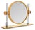 Mid-Century Modern Vintage Karl Springer Mid Century Modern Chrome & Brass Table Mirror For Sale - Image 3 of 3