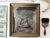 "Rhino" Black Abstract Art in Antique Frame, Black Textured Transitional Wall Art by JTS For Sale - Image 4 of 11