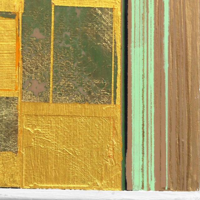 2010s ''Streams No. 9'' Contemporary Mixed-Media Painting by Alexander Eulert For Sale - Image 5 of 9