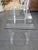 Les Invisibles de Marais Table and Chairs from Marais International, 1978, Set of 3 For Sale - Image 13 of 18