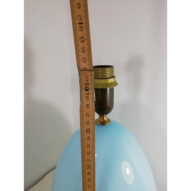 Italian Murano Glass Table Lamp, 1990s For Sale - Image 14 of 16