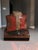 Vintage Asian Jacket Ceramic Vase in Oxblood Glaze For Sale - Image 9 of 12