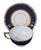 1920's Ceralene Malmaison Cobalt Raynaud Limoges France Cobalt Blue with Gold Stars Cup and Saucer Rooster Mark This...