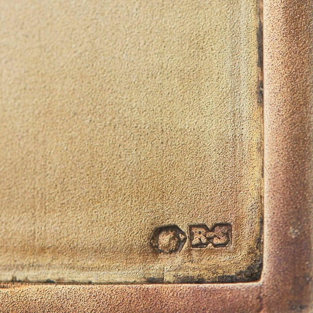 Brown Frame with the Image of the Madonna and Child, 1890s For Sale - Image 8 of 9