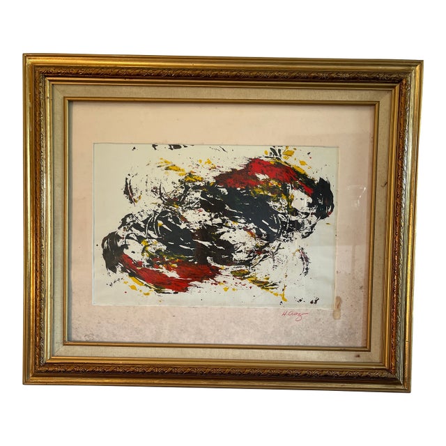 1970s Luis Hernandez Cruz “Speed”, Mid Century Modern, Abstract For Sale