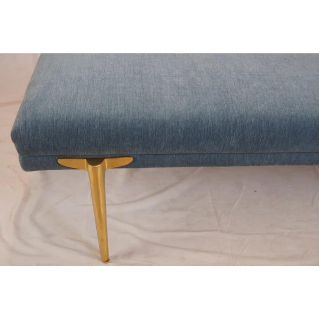 Arteriors Home Arteriors Andrea Hollywood Regency Bench For Sale - Image 4 of 4