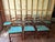 Chippendale Vintage Georgian Chippendale Style Bowl Back High Ladder Back Dining Chairs. Set of 8 For Sale - Image 3 of 17