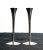 Stunning pair of vintage mid century modern chrome candlesticks by Solingen! Great styling as you can see, with a graceful...