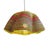 African Bolga Wave Basket Light Pendant For Sale - Image 3 of 6