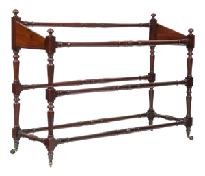 William IV Quilt or Blanket Rail, Circa 1840