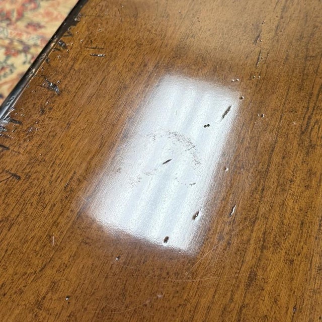 David Michael Tuscan 58" Wide Walnut Wood Sideboard, Attributed For Sale - Image 15 of 16