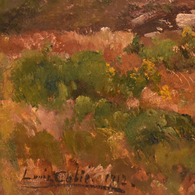 Louis-Alexandre Cabié, French Rural Painting, 1912, Oil on Canvas For Sale - Image 9 of 11