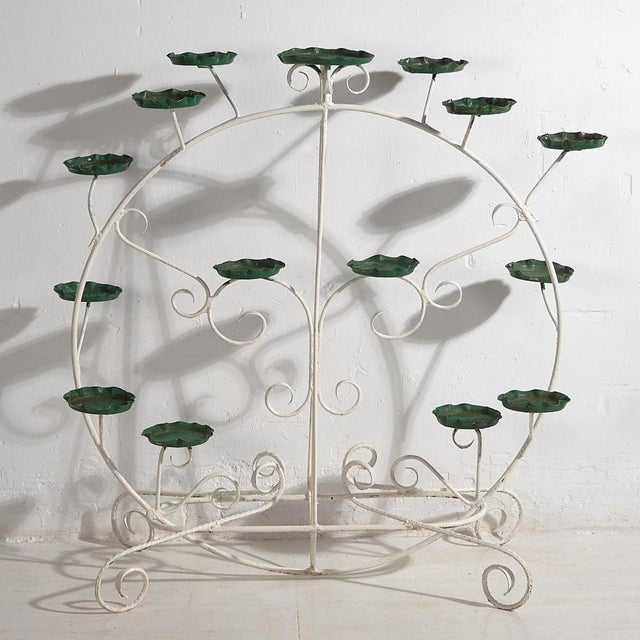 Vintage Wrought Garden Flowerpot, 1920 For Sale - Image 13 of 13