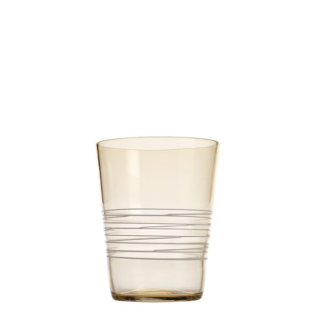 Filante Tumbler (Set of 6) - Amber For Sale - Image 4 of 4