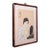 Antique Figural Woodblock Print, Japanese Art, Framed, Meiji, Yoshu Chikanobu For Sale