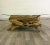 Organic MCM Style Driftwood and Glass Freeform Biomorphic Coffee Table For Sale - Image 13 of 13