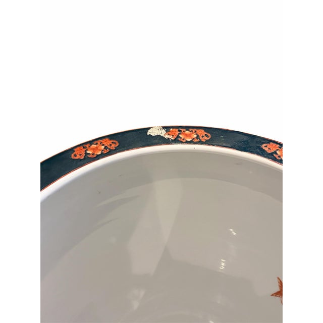 Maitland Smith Koi Bowl Planter For Sale - Image 10 of 10