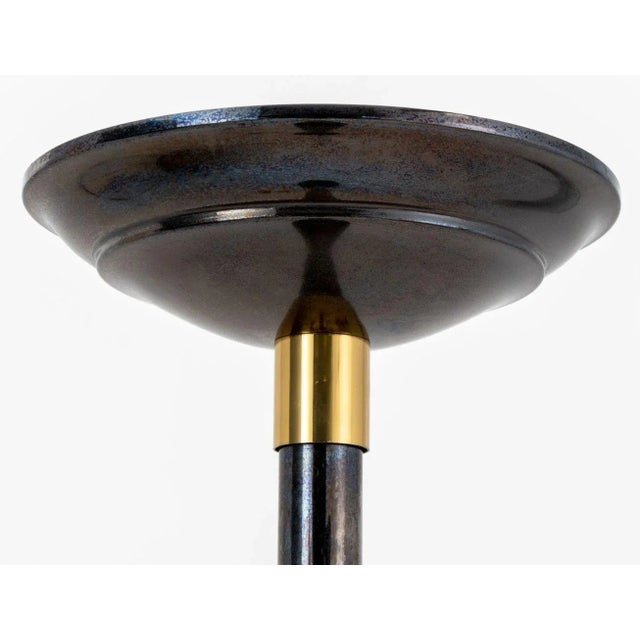 Postmodern Karl Springer "Spun Shaped Torchere", 1980s For Sale - Image 3 of 5