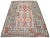 Afghan Maimana hand woven flatweave kilim with geometric pattern.