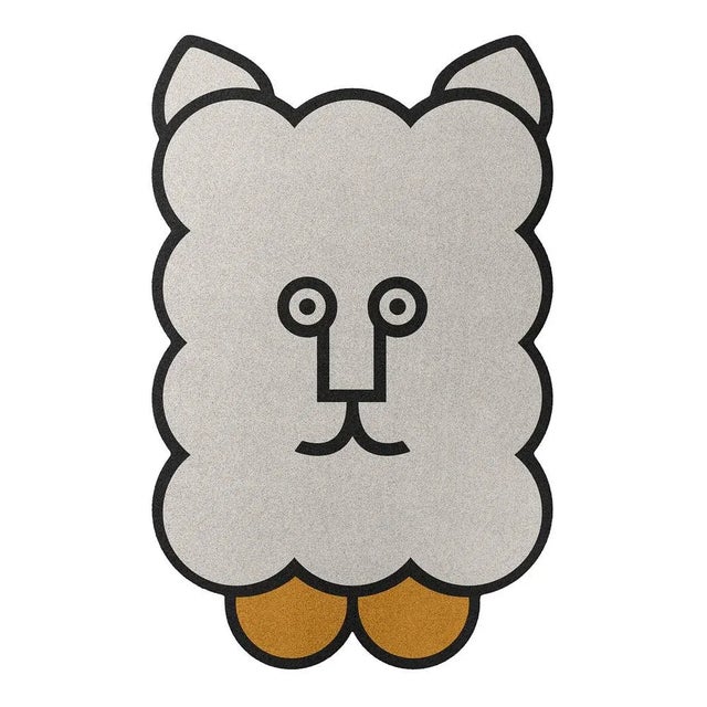 Tapis Kids #04 Modern Wool Rug by TAPIS Studio For Sale - Image 4 of 4