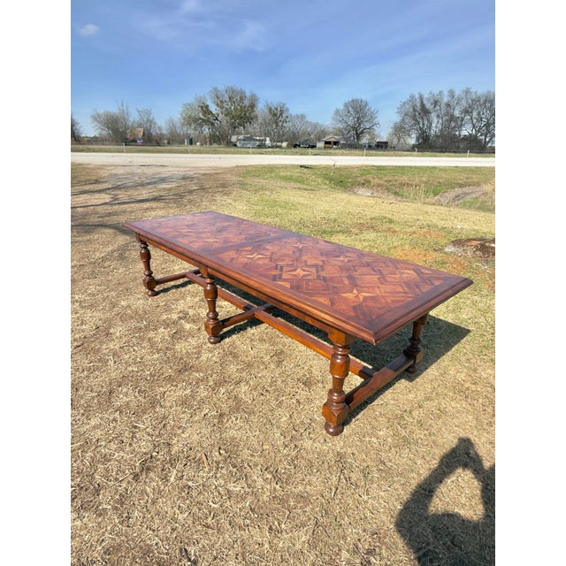 Long 18th Century French Walnut Farm Table or Monastery Dining Table For Sale - Image 6 of 18