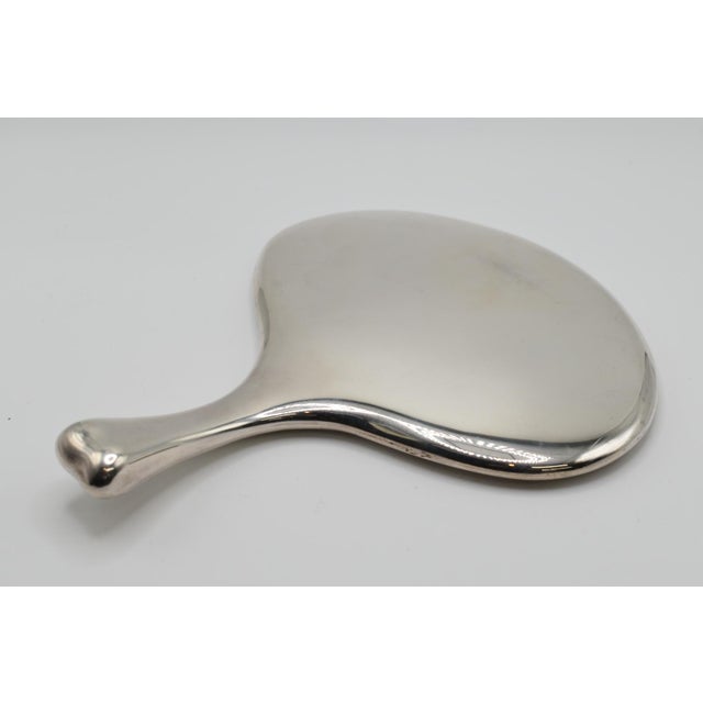 Late 20th Century Tiffany & Co. Sterling Silver Hand Mirror For Sale - Image 5 of 11