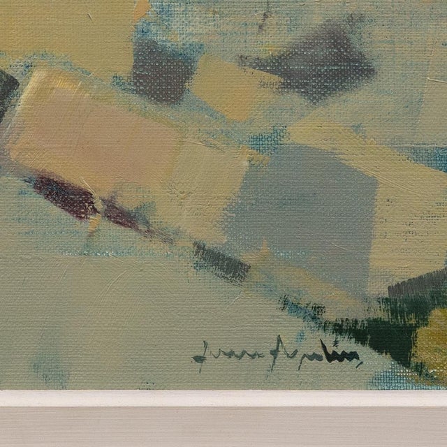 Arne Aspelin, Coastal Landscape, 1950s, Oil on Canvas, Framed For Sale - Image 18 of 18