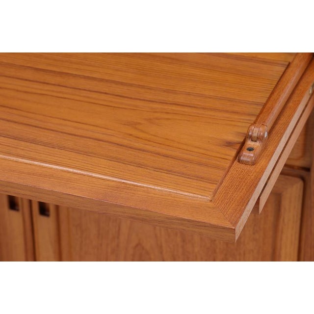 Danish Teak Secretary from Dyrlund For Sale - Image 9 of 17