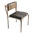 "Devonshire" Chair With Bronze and Tailor Made Leather For Sale In Los Angeles - Image 6 of 11