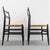 Mod. 646 Dining Chairs in Black Ash and Straw by Gio Ponti for Cassina, 1952, Set of 4 For Sale - Image 11 of 18