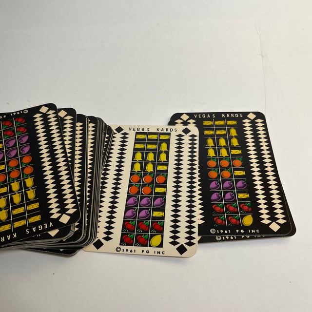 Paper 1961 Vegas Kard Games Card Deck For Sale - Image 7 of 8