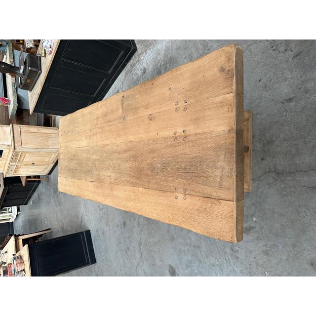 Monastery Table in Solid Oak For Sale - Image 6 of 10