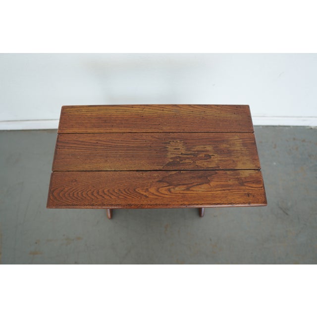 Vintage Old Hickory American Provincial Side Tables (Set of 2) For Sale - Image 12 of 15
