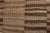 Oversized Vintage Mazandaran Persian Kilim, Beige-Brown Stripes - Rug & Kilim For Sale In New York - Image 6 of 7