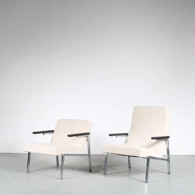 Lounge Chair by Martin Visser for 't Spectrum, Netherlands, 1960s For Sale - Image 10 of 15