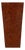 Post-Modern Laminated Burled Wood Pedestal For Sale