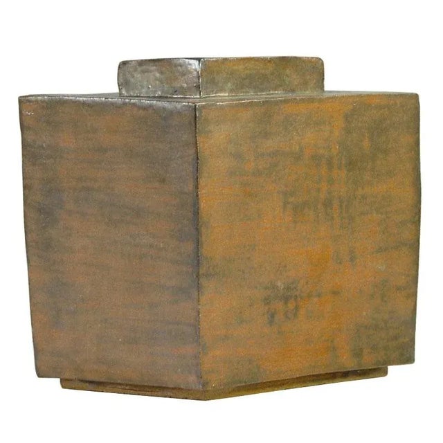 Large Brutalist Pottery Vase, 1960s For Sale - Image 10 of 10