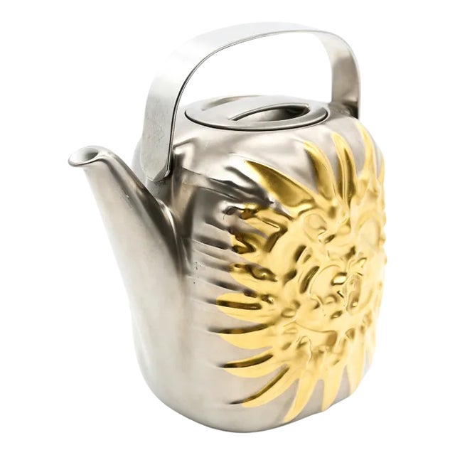 Suomi Teapot by Otto Piene & Timo Sarpaneva for Rosenthal Studio-Line, Germany, 1970s For Sale