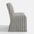 Stoffer Home x Cloth & Company Lindy Slipcover Dining Banquette in Jane Stripe Carbon For Sale In Chicago - Image 6 of 7