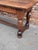 This is an amazing 19th Century English Console table. This harvest table is solid with amazing patina, large sturdy legs...