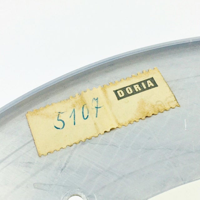 Mid-Century Sputnik Murano Glass & Brass Flush Mount from Doria, Germany,1970s For Sale - Image 10 of 11