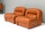 Brown Vintage Lounge Chairs in Cognac Leather by Rossi di Albizzate, Italy, 1970s, Set of 2 For Sale - Image 8 of 18