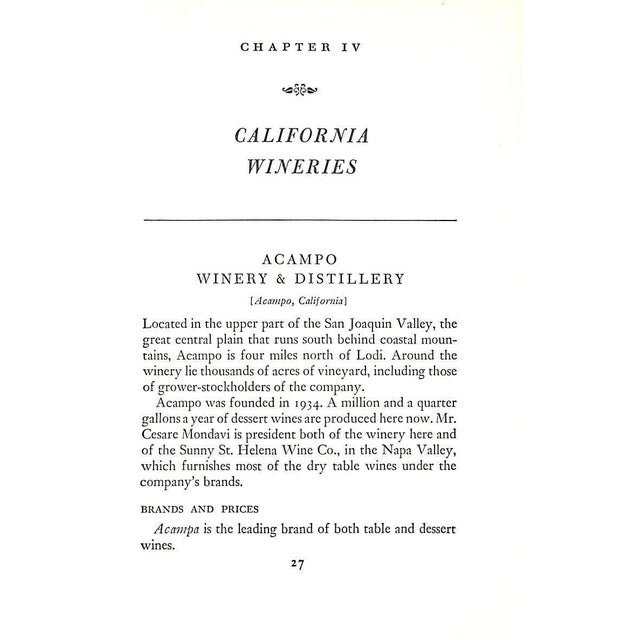 White "Abc of America's Wines" 1942 Mabon, Mary Frost For Sale - Image 8 of 11