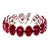 8.19 Ct Oval Ruby Eternity Band Size 6.5 For Sale