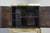 Wood Vintage Art Deco Style Bar Cabinet in Brass, 1968 For Sale - Image 7 of 15