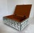 Postmodern Vintage Mirrored Mosaic Jewelry Box With Geometric Layered Glass Design For Sale - Image 3 of 11