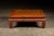 Early 20th Century Southeast Asian Wooden Coffee Table With Floral Accents For Sale - Image 4 of 16